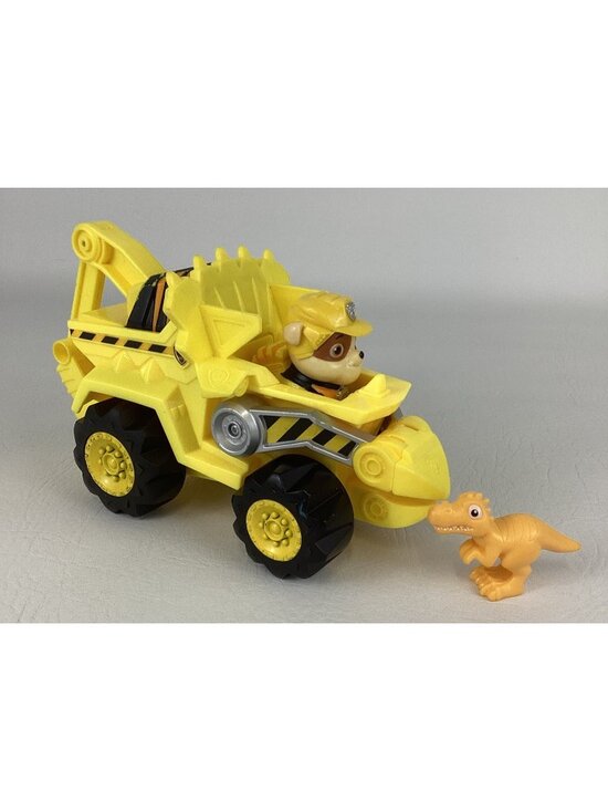 Spin Master Other - Paw Patrol Dino Rescue Rubble with Figure Bulldozer Construction Vehicle Toy Lot